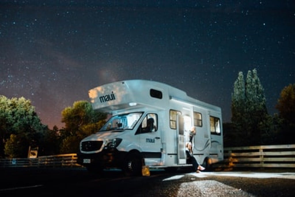 camping in an RV